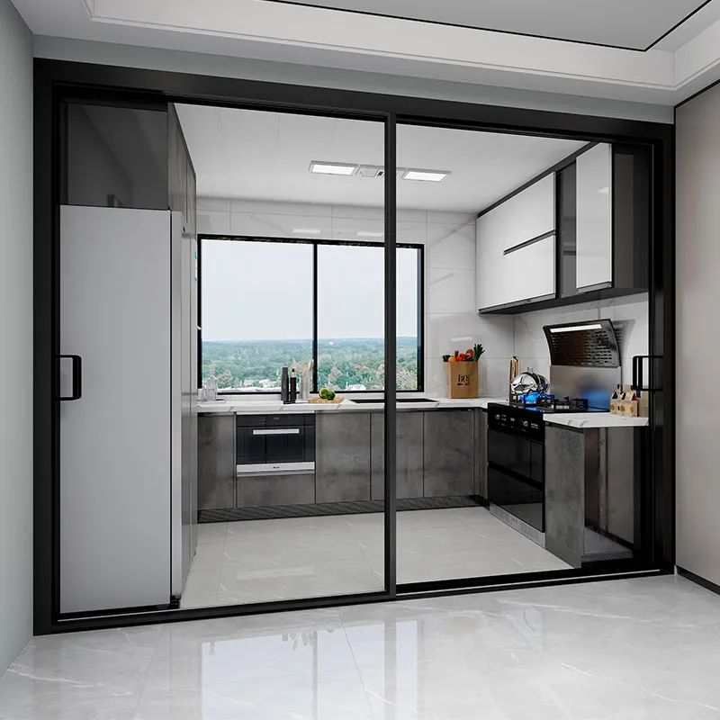 What are the characteristics and advantages of aluminum doors?