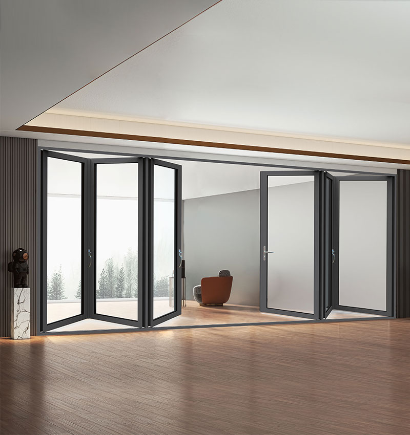 Aluminum Gliding Patio Folding Door